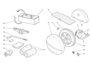 Spare Wheel And Accessories