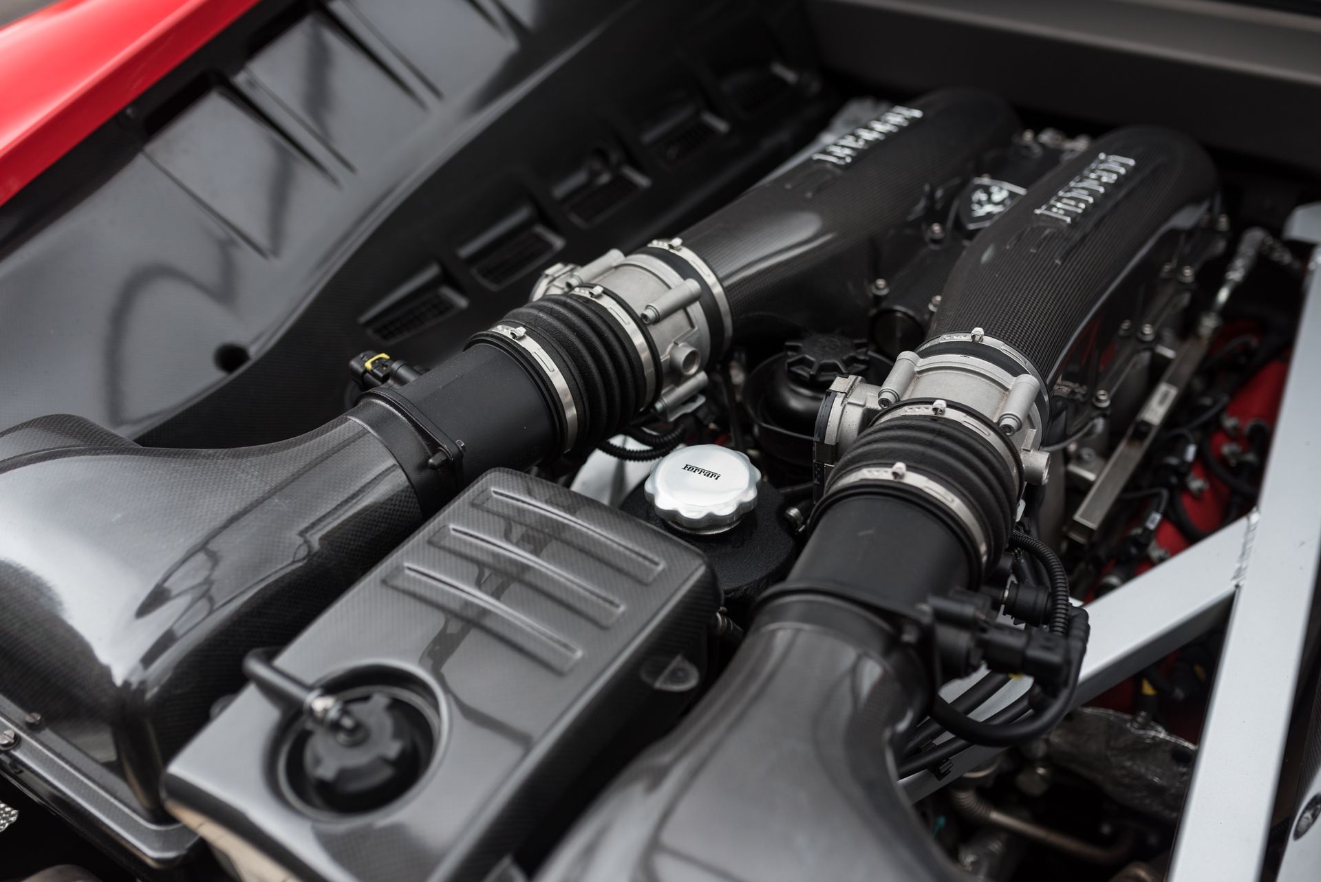 430 Scuderia Engine Bay